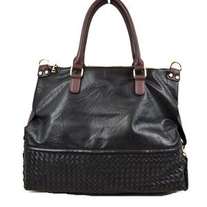 LeMiel Chic Oversized Wooven Tote